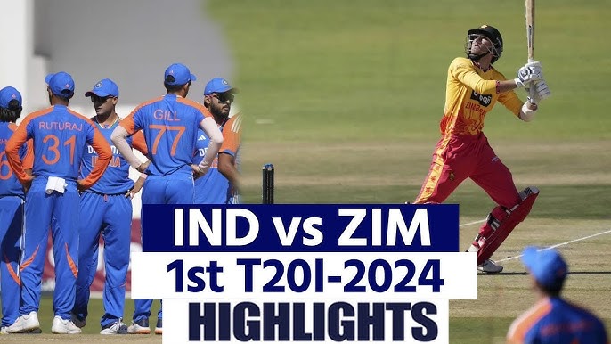 ind vs zim 1st T20