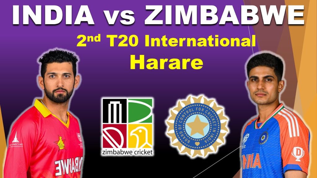 India vs Zimbabwe 2nd T20I 2024
