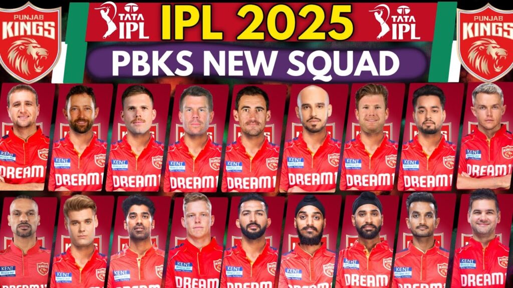punjab kings team