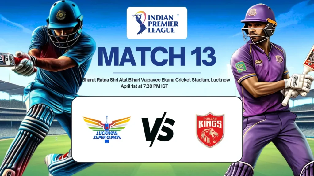 LSG vs PBKS Dream 11 prediction